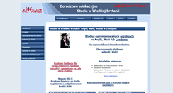 Desktop Screenshot of brytanka.com